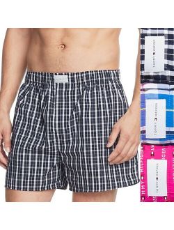 3-pack Cotton Classics Woven Boxers