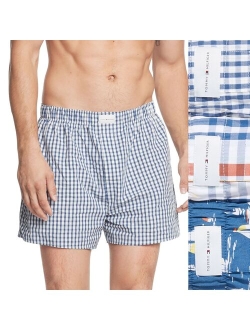 3-pack Cotton Classics Woven Boxers