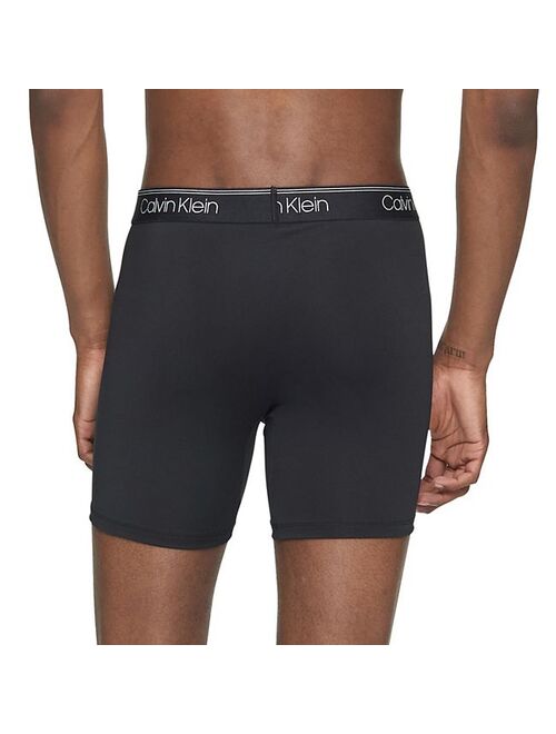 Men's Calvin Klein Micro-Stretch 3-Pack Long Boxer Brief