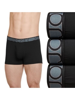 3-Pack Active Microfiber 2.5" Trunk Briefs