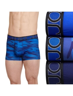 3-Pack Active Microfiber 2.5" Trunk Briefs