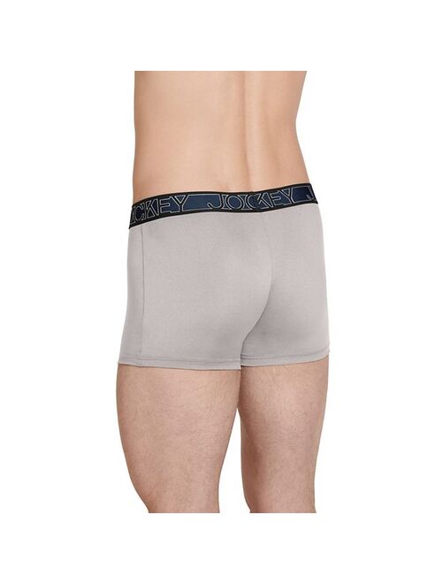 Men's Jockey 3-Pack Active Microfiber 2.5" Trunk Briefs