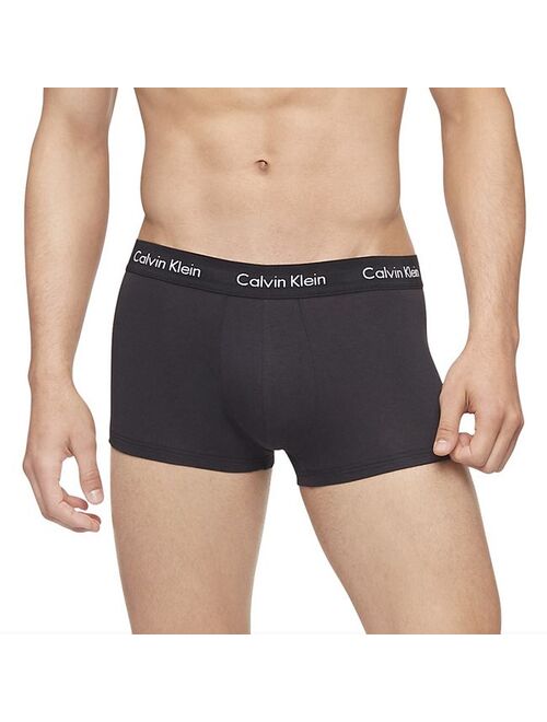 Men's Calvin Klein 3-pack Stretch Low-Rise Trunks