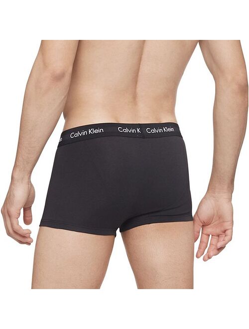 Men's Calvin Klein 3-pack Stretch Low-Rise Trunks