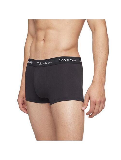 Men's Calvin Klein 3-pack Stretch Low-Rise Trunks