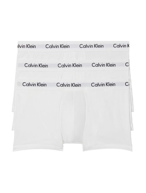 Men's Calvin Klein 3-pack Stretch Low-Rise Trunks