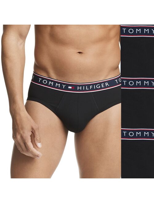 Men's Tommy Hilfiger Cotton-Stretch Moisture-Wicking 3-Packs Briefs