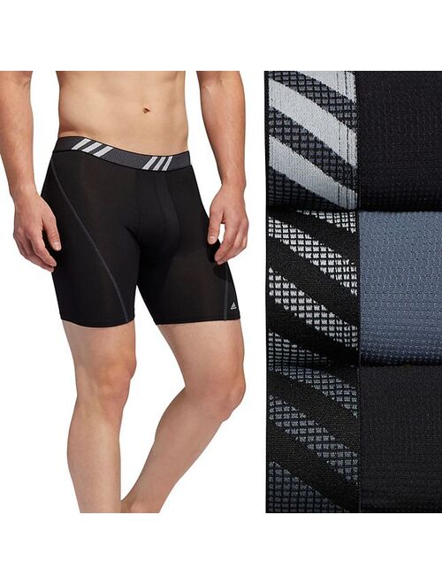 Big & Tall adidas 3-pack Sport Performance Mesh Boxer Briefs