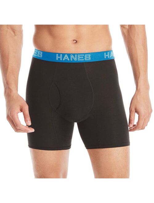 Men's Hanes Ultimate Comfort Flex Fit Poly-Span Boxer Briefs