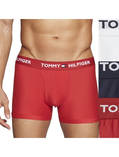 Men's Tommy Hilfiger 3-pack Everyday Microfiber Trunks