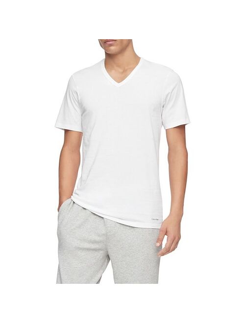 Men's Calvin Klein Classics 3-pack Slim Fit V-Neck Tee