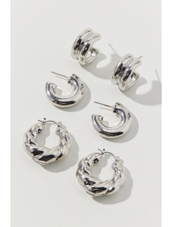 Statement Hoop Earring Set