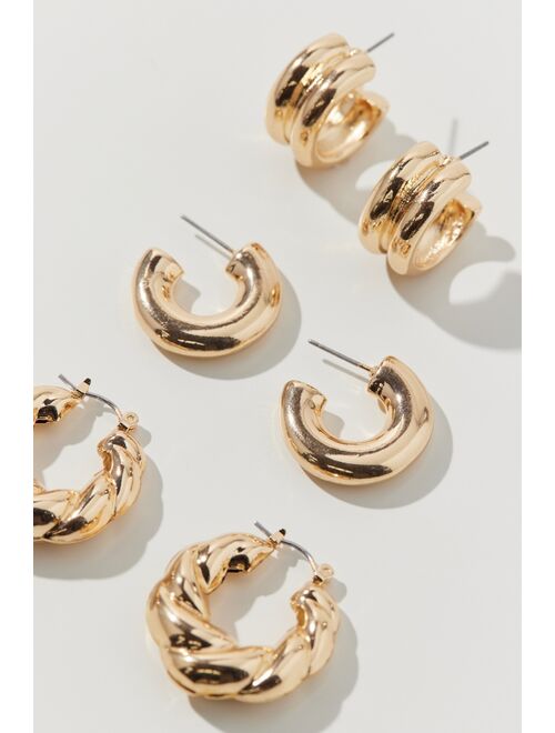 Urban Outfitters Statement Hoop Earring Set