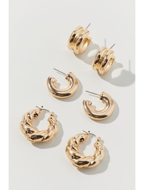 Urban Outfitters Statement Hoop Earring Set