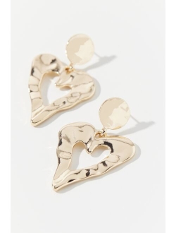 Heart Drop Earring