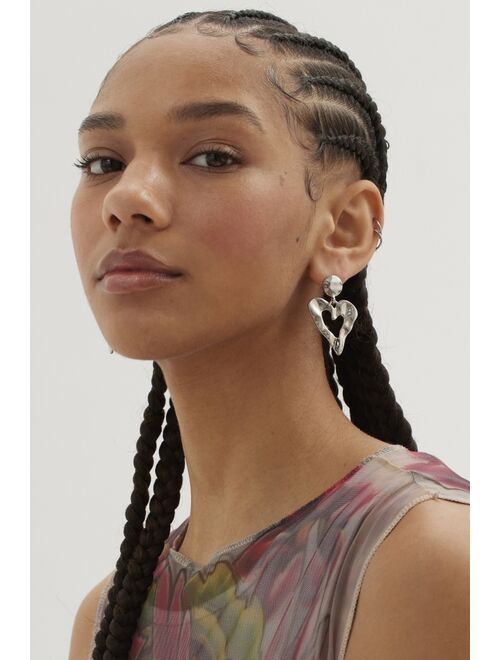 Urban Outfitters Heart Drop Earring