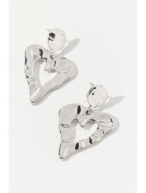 Urban Outfitters Heart Drop Earring