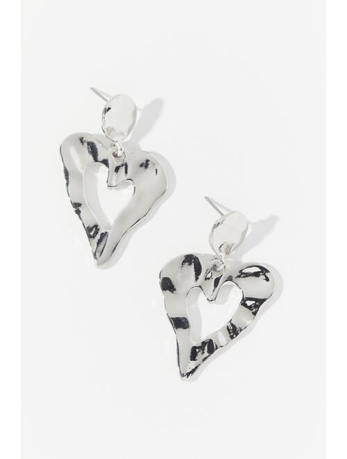 Urban Outfitters Heart Drop Earring