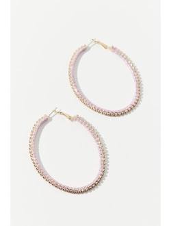 Orion Rhinestone Hoop Earring