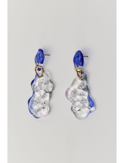 Levens Jewels Sponge Glass Earring