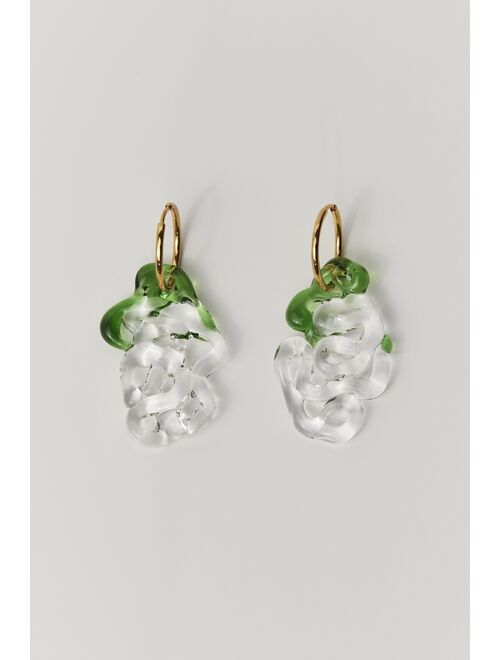 Levens Jewels Sponge Glass Earring