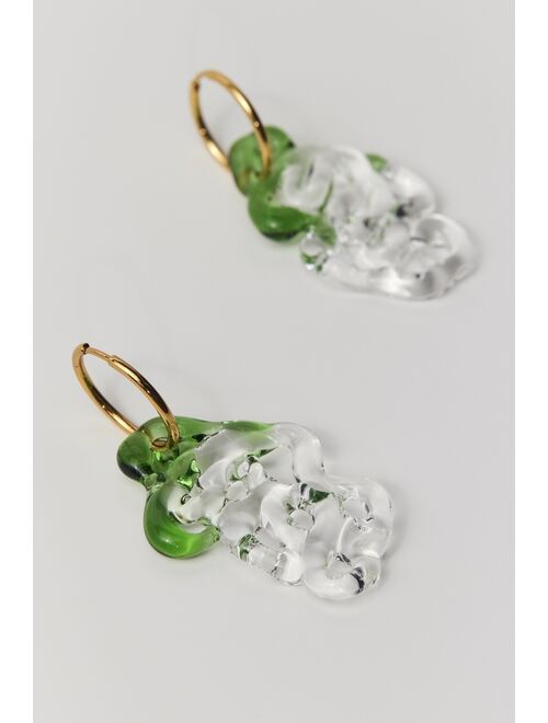 Levens Jewels Sponge Glass Earring