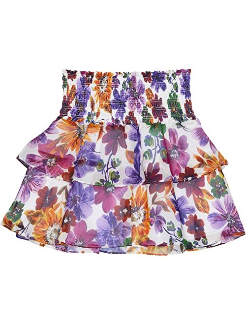 MILLY MINIS Ginny Printed Skirt (Big Kids)