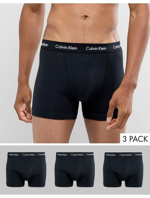 Calvin Klein Cotton Stretch Trunks 3 pack