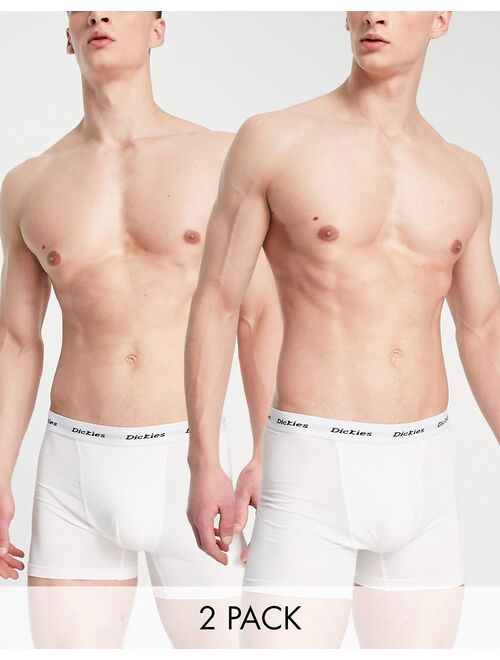 Dickies 2 pack trunks in white