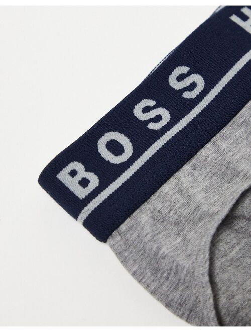 BOSS Bodywear BOSS 3 pack logo briefs in multi