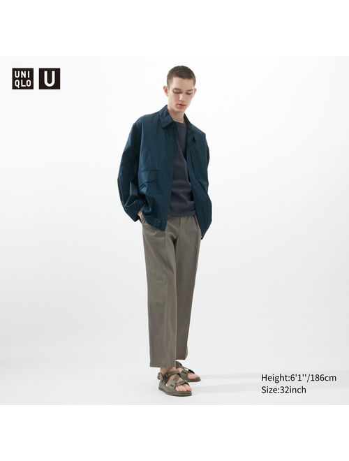 UNIQLO U Wide-Fit Pleated Chino Pants