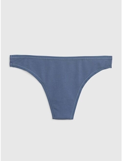 Organic Stretch Cotton Thong