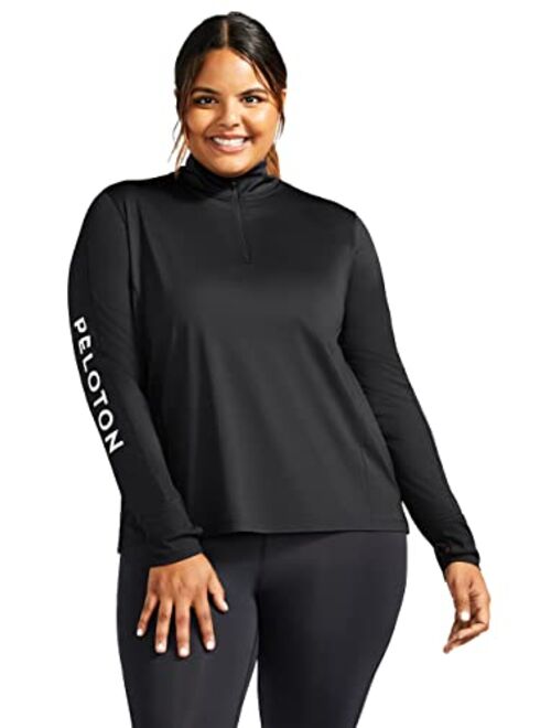 Peloton Women's Warm Up 1/4 Zip Pullover