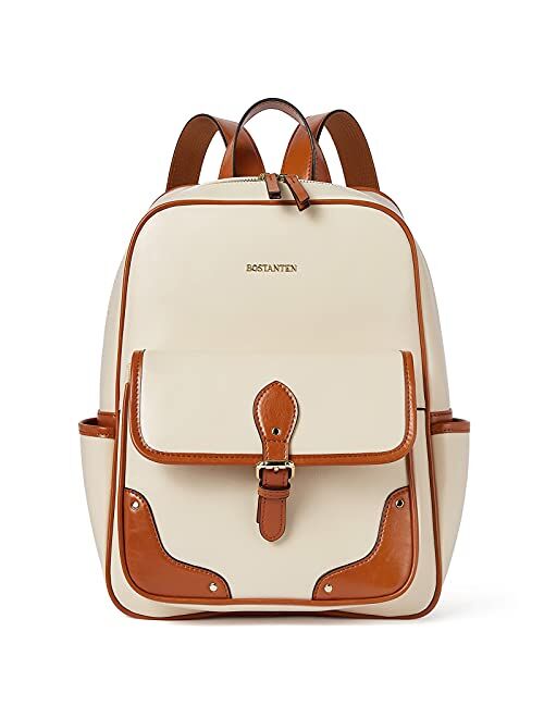 BOSTANTEN Backpack Purse for Women Genuine Leather Small Fashion Backpack