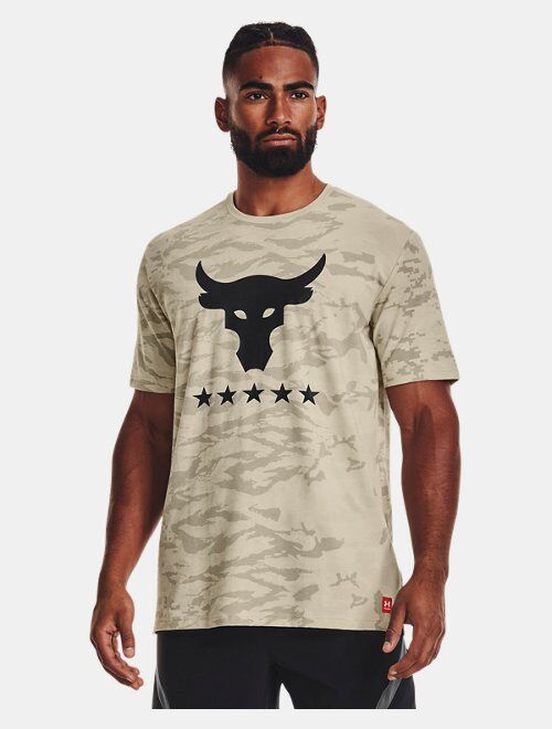 Under Armour Men's Project Rock Veterans Day Show Camo T-Shirt