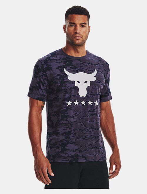 Under Armour Men's Project Rock Veterans Day Show Camo T-Shirt