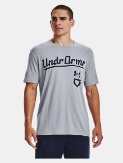 Men's UA Baseball Script Short Sleeve