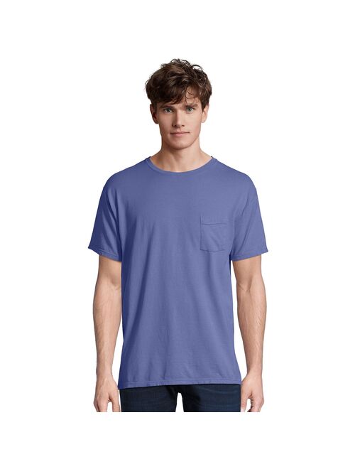 Men's Hanes ComfortWash Garment-Dyed Pocket Pajama Tee