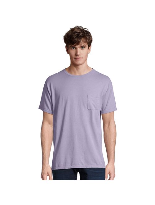 Men's Hanes ComfortWash Garment-Dyed Pocket Pajama Tee