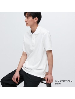 Dry Pique Short-Sleeve Polo Shirt