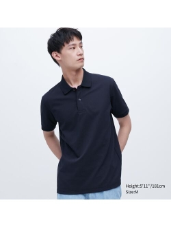 Dry Pique Short-Sleeve Polo Shirt