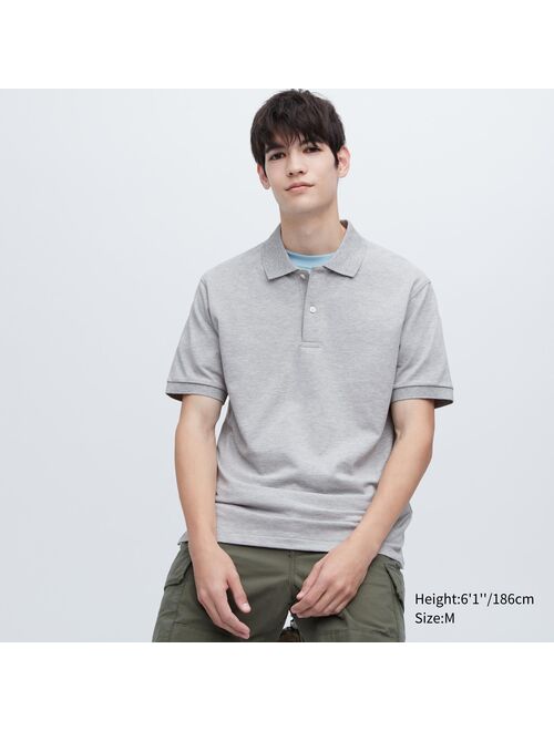 Uniqlo Dry Pique Short-Sleeve Polo Shirt