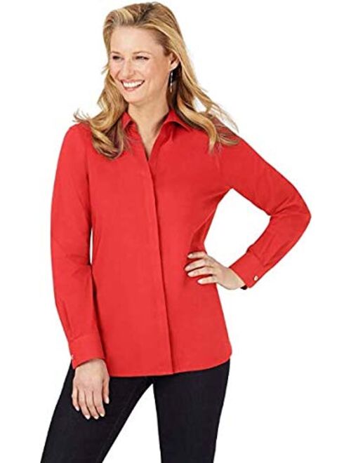 Foxcroft Women's Kylie Non-Iron Ls Stretch Shirt