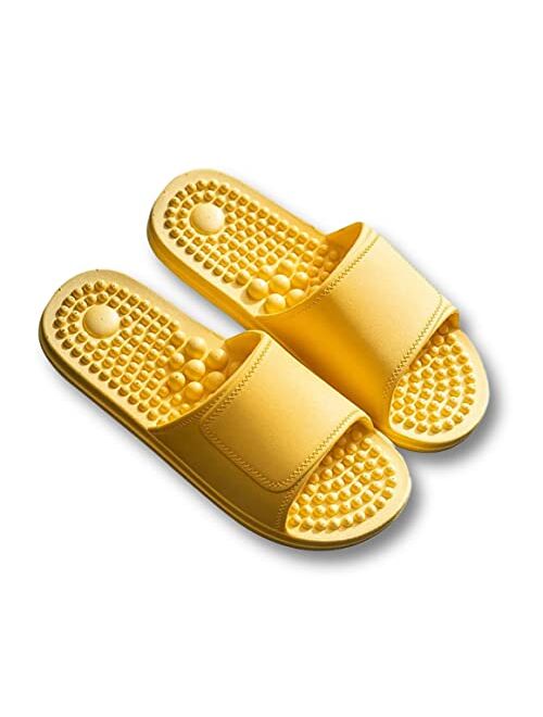 Xnlonby Acupressure Reflexology Massage Slippers Sandals for Men & Women Relief Plantar Fasciitis Sandals, Boost Circulation Improves Massage Therapy for Men Women Health