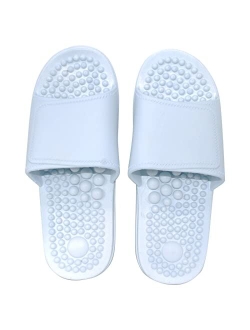 Svatao Acupressure Massage Slippers Reflexology Therapy Shoes Plantar Fasciitis Arthritis Neuropathy Pain Relief Acupuncture Slippers Non-Slip Massage Sandals Women,Gifts