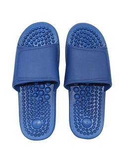 Svatao Acupressure Massage Slippers Reflexology Therapy Shoes Plantar Fasciitis Arthritis Neuropathy Pain Relief Acupuncture Slippers Non-Slip Massage Sandals Women,Gifts