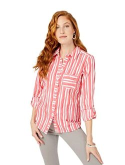 Women's Hampton Long Sleeve Stripe Blouse