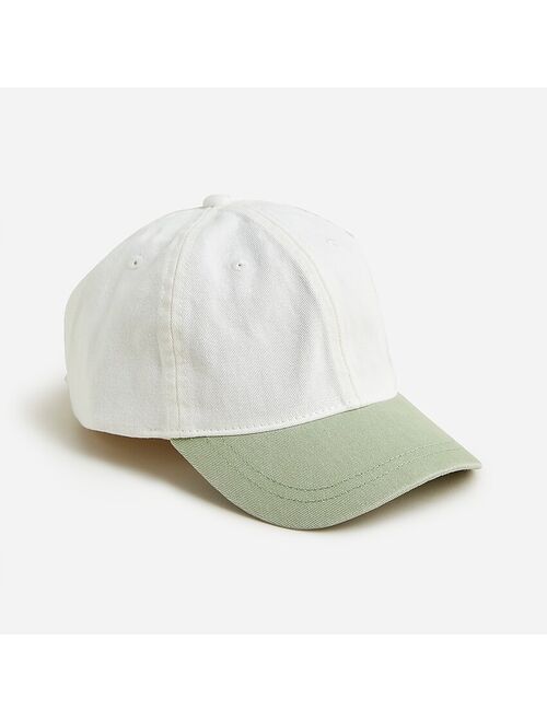 J.Crew Kids' adjustable garment-dyed baseball hat