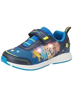 CoComelon Boys' Shoes - Casual Light Up Sneakers with Character Prints (Toddler/Little Kid)