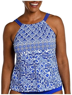 High Neck Tankini Swimsuit Top